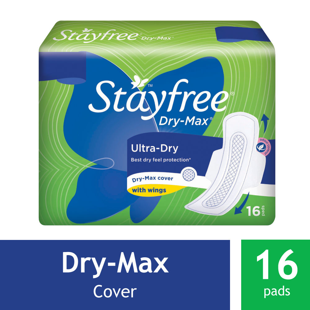 STAYFREE DRY MAX 16 PADS                        